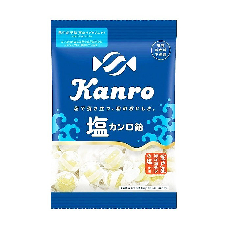 日本进口零食kanro甘乐海盐味水晶糖果鲜甜咸味琥珀硬糖婚庆喜糖 - 图3