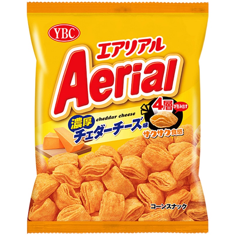 日本进口零食YBC Aerial香浓芝士薯片四层空心脆海盐味玉米烧烤味 - 图3