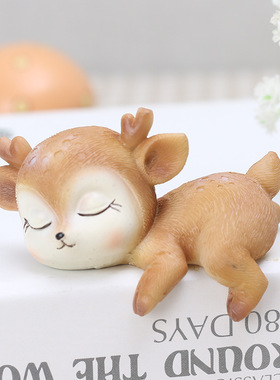 zakka沉睡宝宝树脂生日礼物摆件