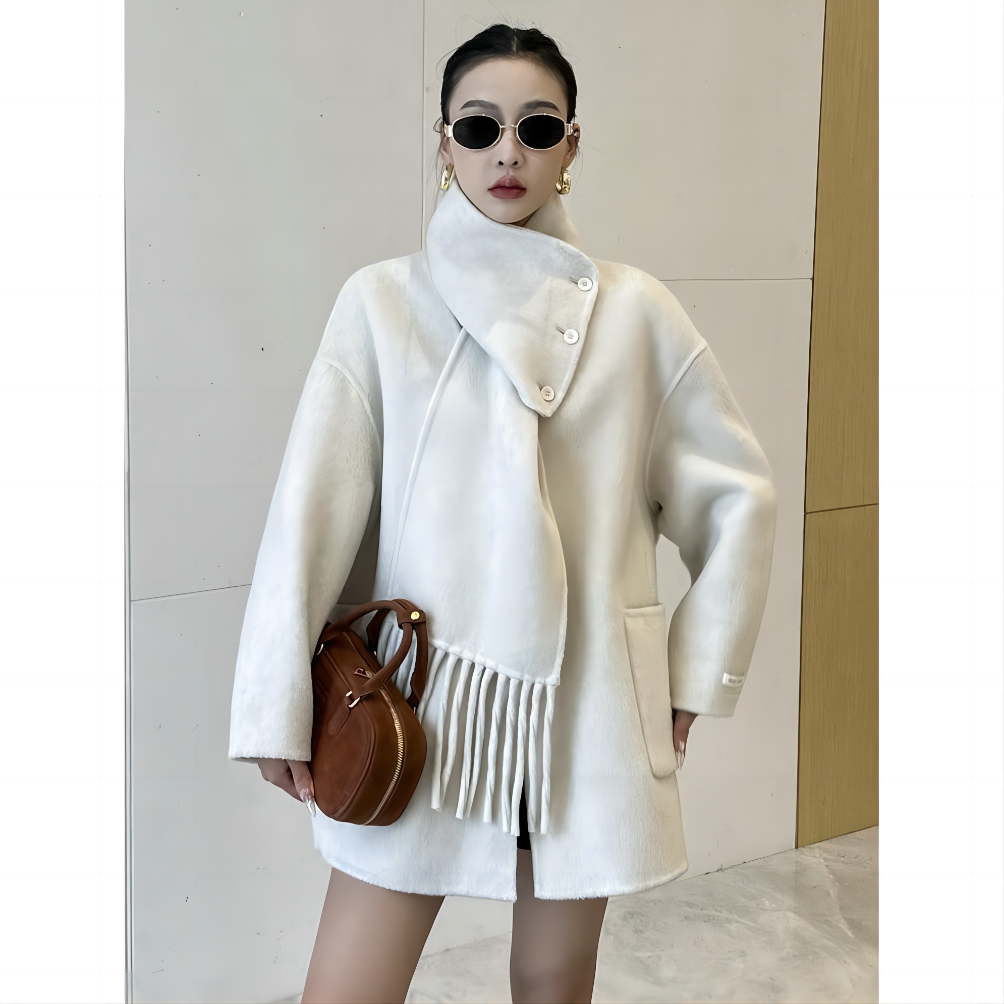 【51-60】倩倩专属 双面羊毛大衣气质外套时尚冬女士,淘宝优惠券,粉丝福利购,淘宝优惠卷