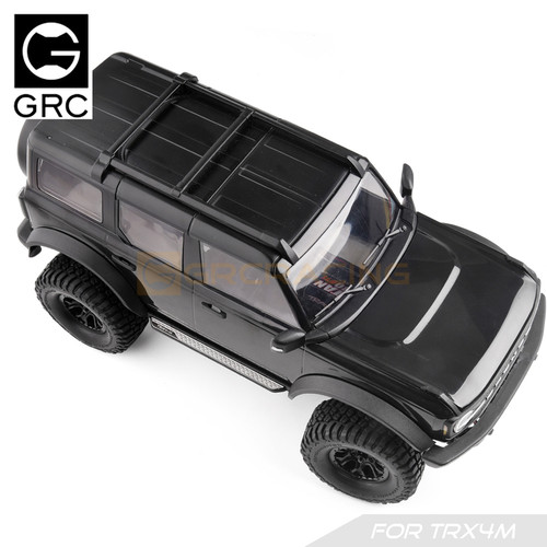 GRC TRX4M侧踏防滑装饰片 卫士bronco车壳仿真金属保护 #G178BS/B - 图2