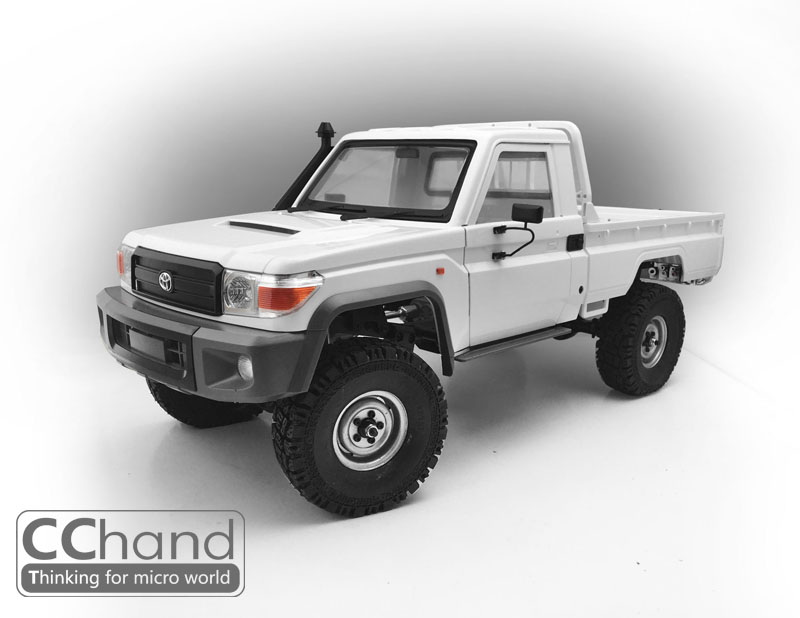 CChand LC70车壳 装RC4WD TF2 LWB车架用 轴距减短器 - 图3