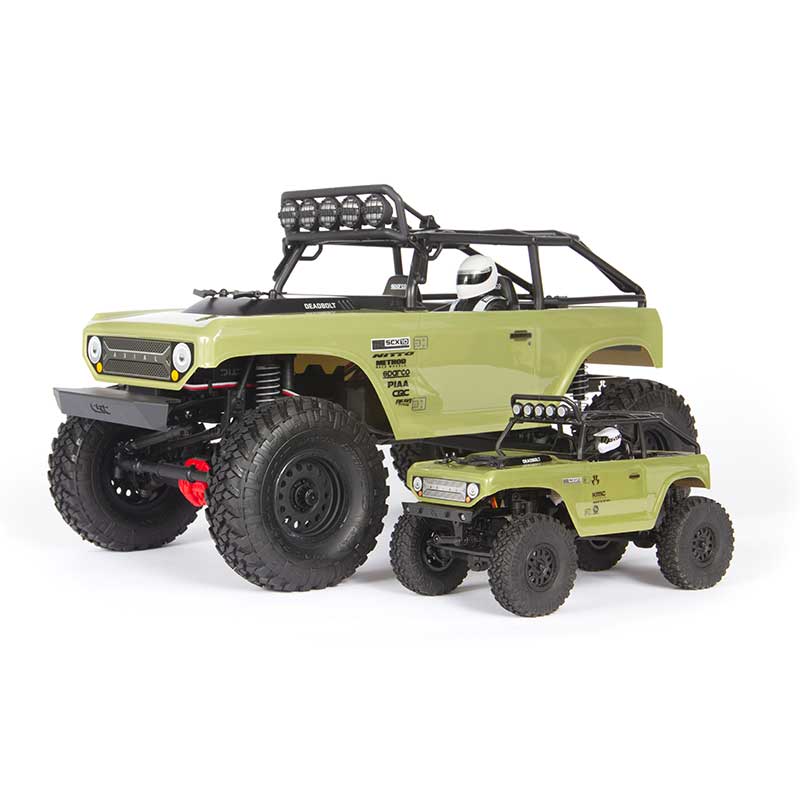 现货AXIAL SCX24 AXI90081 1/24 RTR遥控电动越野车4WD攀爬车包邮 - 图3