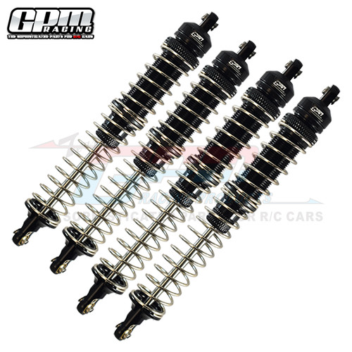 GPM Axial 1/10 RBX10 Ryft铝合金置弹簧款前后避震器-（一车份） - 图0