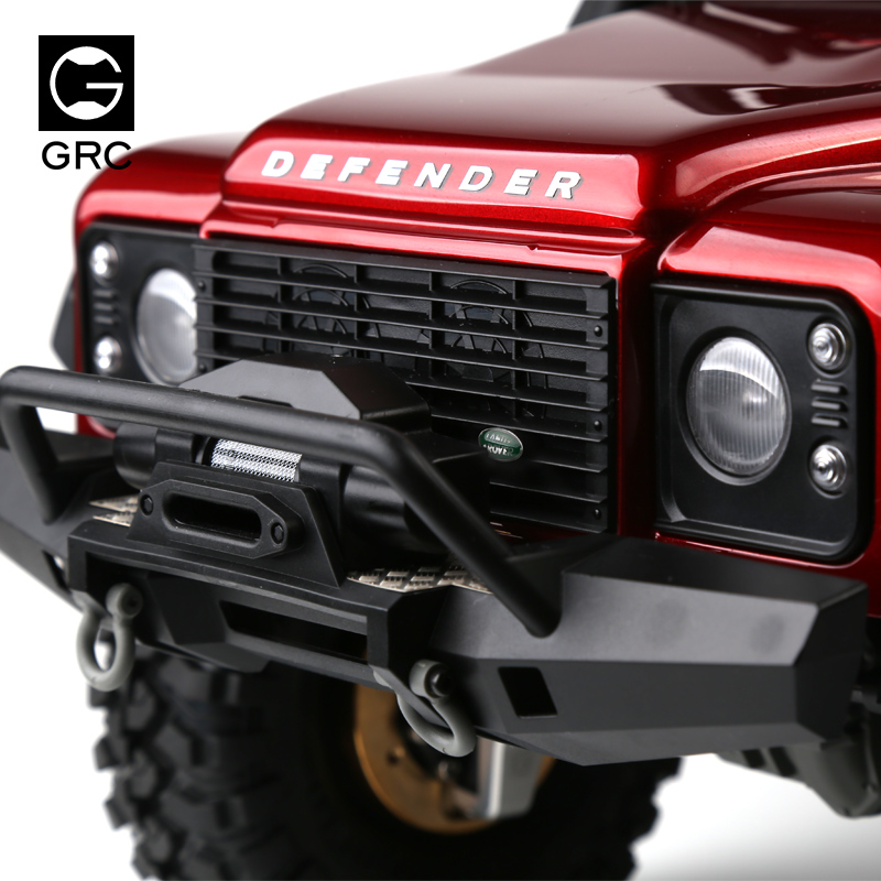 GRC TRX4 路虎仿真金属水晶车标 TRX-4 D90 Land Rover 中网格栅 - 图2