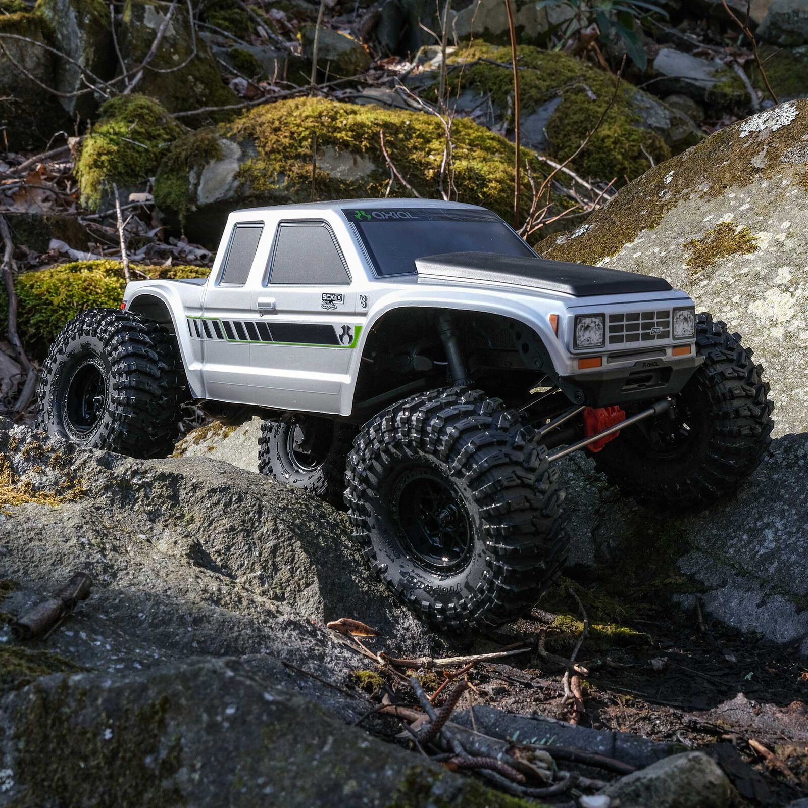 AXIAL 1/10 SCX10 III COYOTE郊狼三代遥控电动攀爬车越野车RTR - 图0