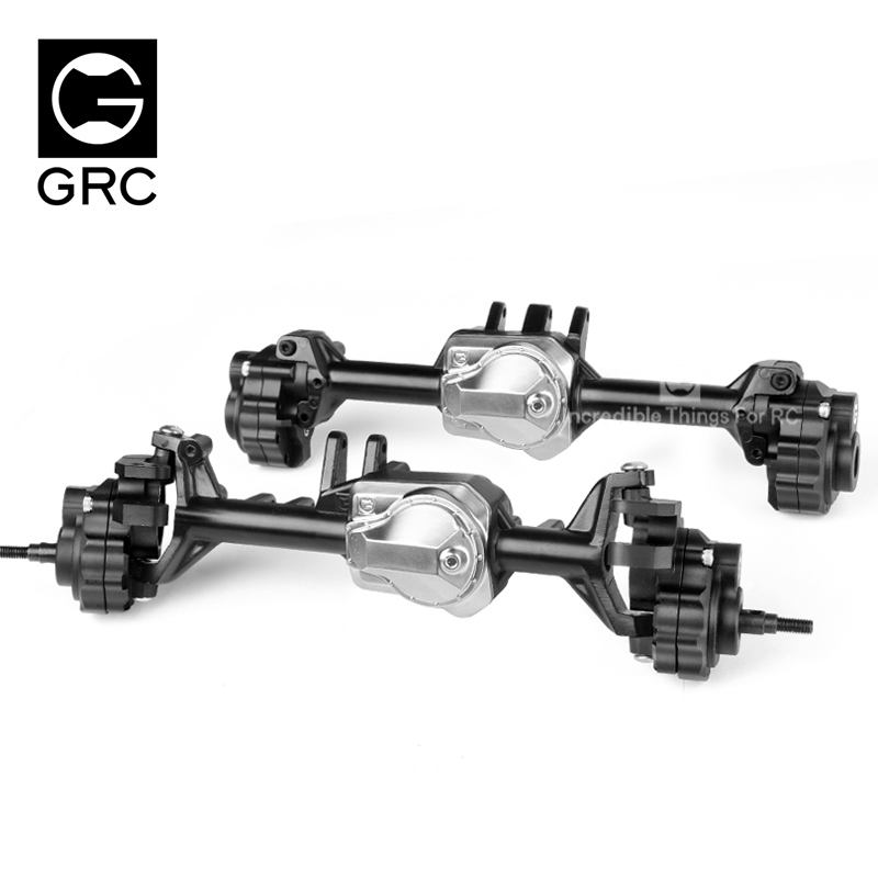 GRC TRX4 G2荒野 阿克曼 金属车桥 门桥 合金铸造 GAX0121BFB - 图0