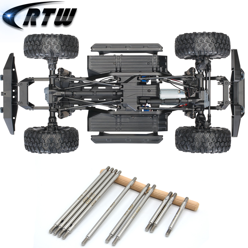 Traxxas T4 TRX4攀爬车324轴距 82056-4 钛合金拉杆传动升级件 - 图1