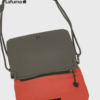 Le Feiye lightweight double-sided contrasting cross-body bag