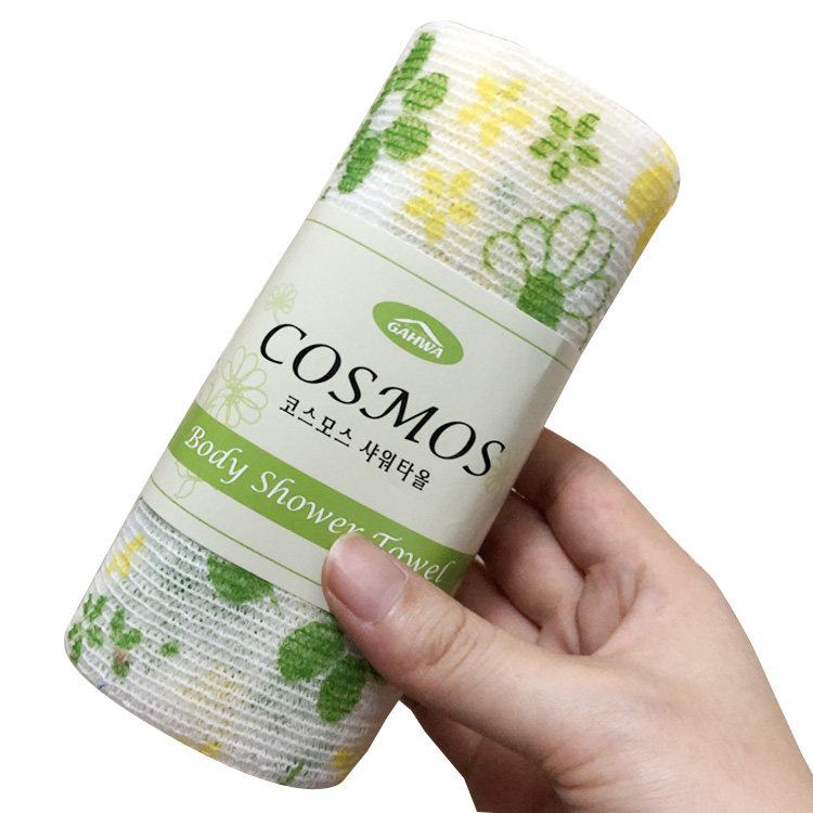 韩国进口彩色洗澡沐浴长条澡巾搓后背打浴液长拉背巾去灰起泡澡巾,淘宝优惠券,粉丝福利购,淘宝优惠卷