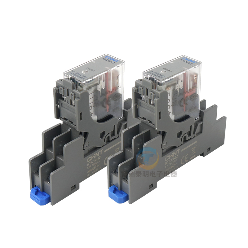 正泰NJX12-2Z 1Z中间薄型继电器DC12V小型220V8脚RJ2S-CL-D24 1S - 图3
