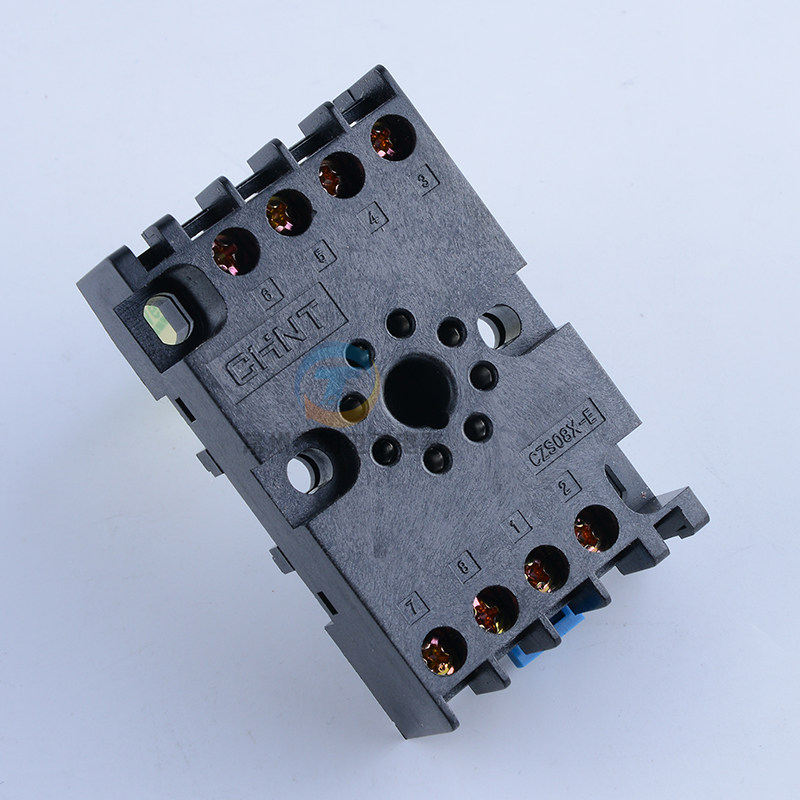 正泰JSZ3通用型ST3P时间继电器AH3-3装接底座安线CZS08X-E座子8脚_虎窝淘