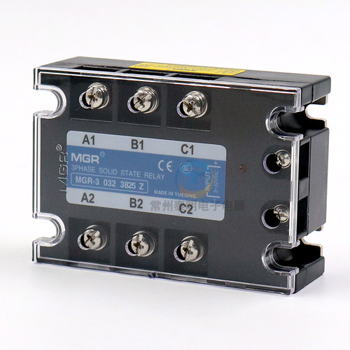 三相25A固态继电器DC-AC MGR-3 032 3825Z直流24控220V交流美格尔 - 图3