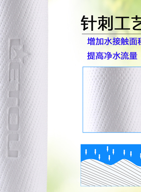 10寸PP棉滤芯前置过滤棉芯通用配