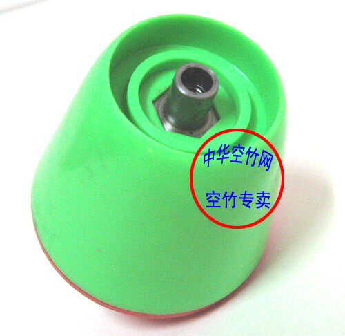 蝴蝶玉空竹小头 原厂原装 三轴130单头空竹专用塑料头 六角丝孔 - 图0
