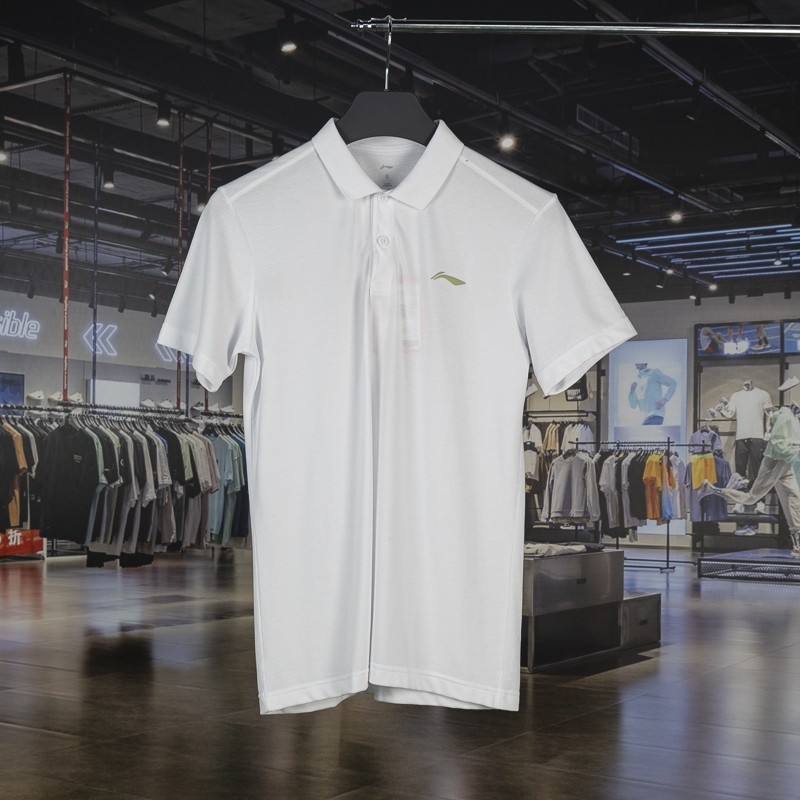 李宁2023夏季健身系列男子纯棉透气商务翻领短袖POLO衫APLT029,淘宝优惠券,粉丝福利购,淘宝优惠卷