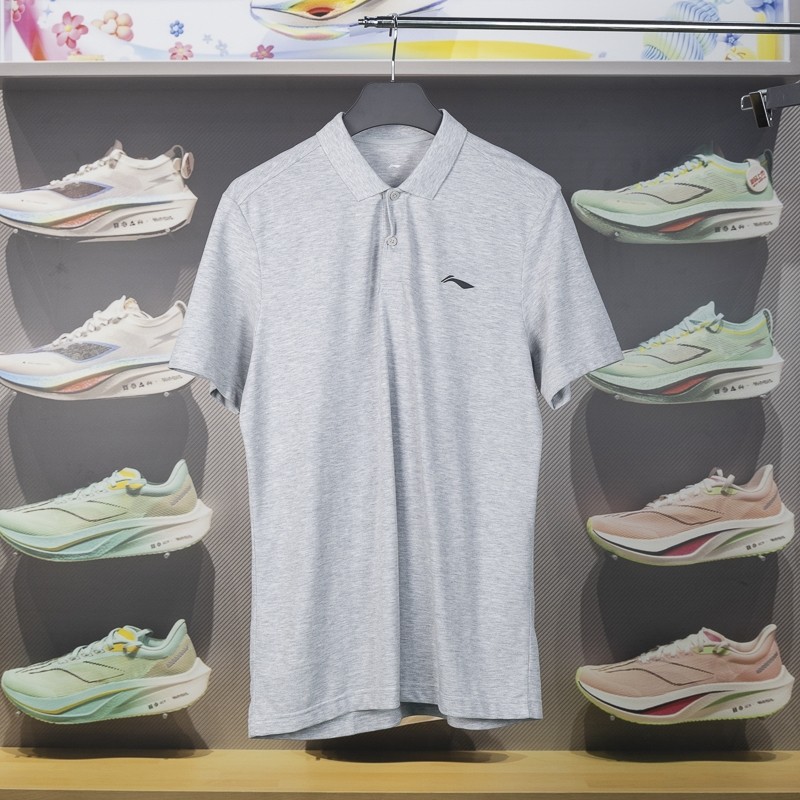 李宁2023夏季健身系列男子纯棉透气商务翻领短袖POLO衫APLT029,淘宝优惠券,粉丝福利购,淘宝优惠卷