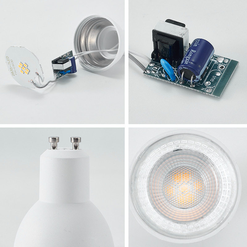 LED灯杯GU10灯泡5W/7W轨道射灯卡口220V插脚高亮吊灯台灯节能光源,淘宝优惠券,粉丝福利购,淘宝优惠卷