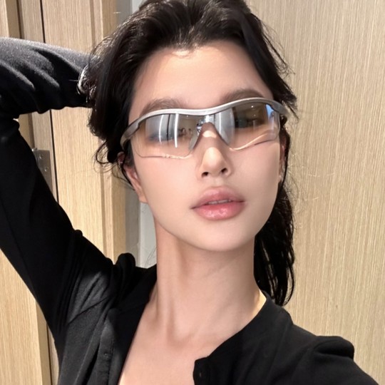 夜骑户外运动骑行太阳眼镜登山Y2K护目防风镜发箍墨镜跑步马拉松