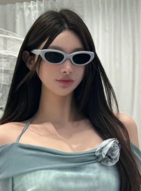 墨镜女款gm猫眼蓝色韩系高级感