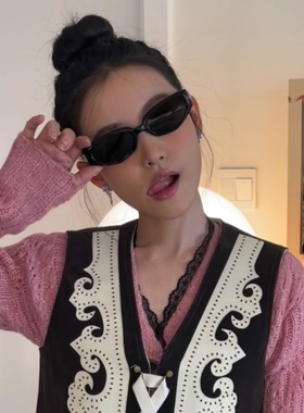 韩版gm珠宝系列墨镜高级感猫眼女