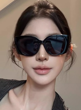 大方框遮脸显瘦高级感时髦墨镜