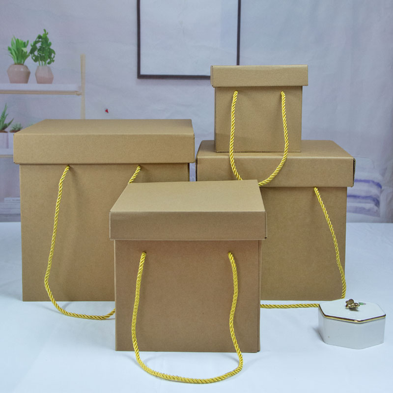 情人节正方形大号包装盒玩具零食篮球节日礼品盒牛皮生日礼物纸箱,淘宝优惠券,粉丝福利购,淘宝优惠卷