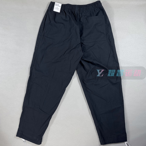 耐克/NIKE男子运动宽松休闲舒适工装刺绣透气梭织长裤HQ1572-010 - 图1
