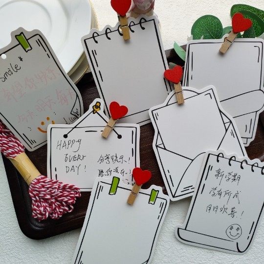 便签式样diy手写许愿卡片班级励志留言贺卡文化墙贴心愿卡吊牌,淘宝优惠券,粉丝福利购,淘宝优惠卷