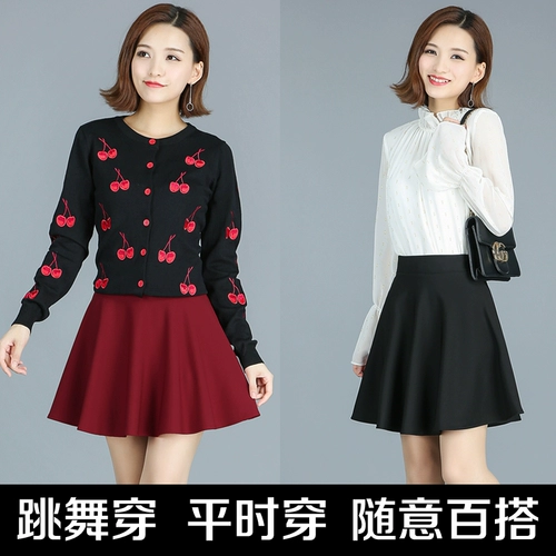 Летняя зимняя юбка, мини-юбка, большой размер