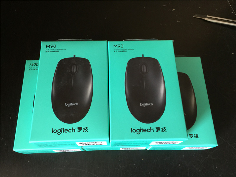 Logitech/罗技M90有线USB台式笔记本电脑商务办公光电游戏鼠标 - 图3