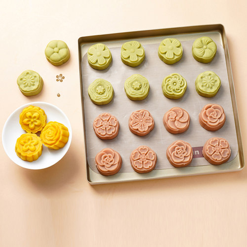 三能烤盘28cm家用不粘方形蛋糕牛轧糖月饼蛋糕卷烘焙模具SN13123 - 图0