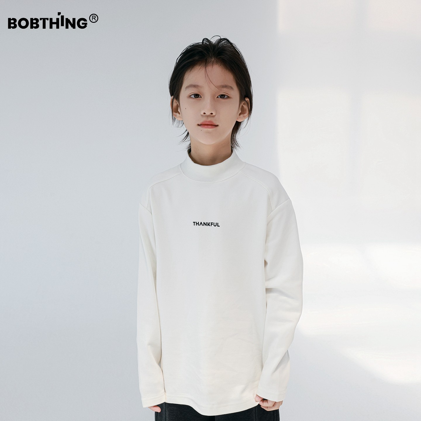 儿童舒柔亲肤棉半高领打底衫秋冬季上衣内搭男童加厚长袖T恤童装,淘宝优惠券,粉丝福利购,淘宝优惠卷