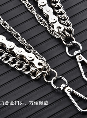 个性潮流裤链链条腰链男