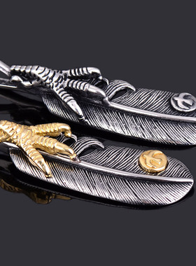 时尚潮流欧美复古龙爪韩版吊坠