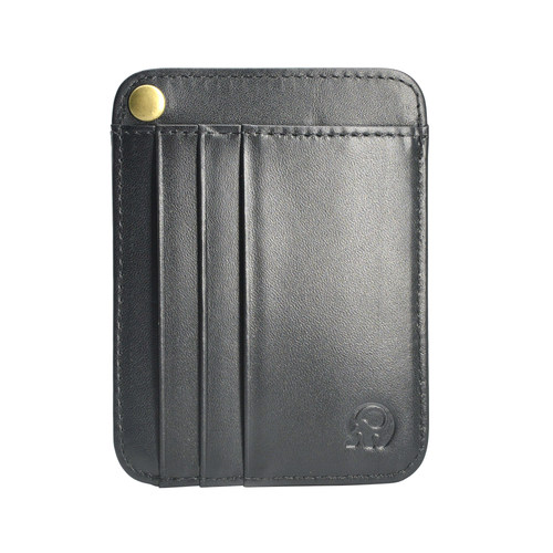 小圆象头层牛皮醒狮薄钱包男士钱夹女零钱包卡包身份证包驾驶证包 - 图2