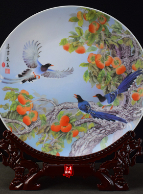 百子图中国风仿古景德镇陶瓷