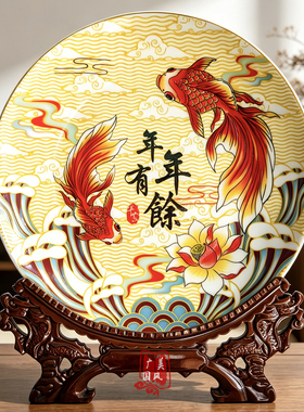 景德镇陶瓷兔年客厅摆件