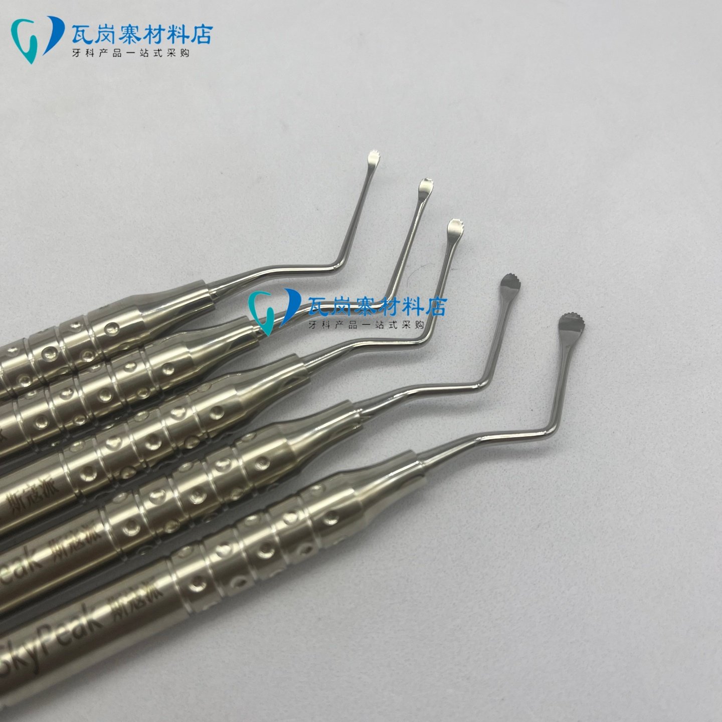 牙刮匙 带齿种植刮勺牙医洁治器去腐工具牙科口腔优质器械材料,淘宝优惠券,粉丝福利购,淘宝优惠卷