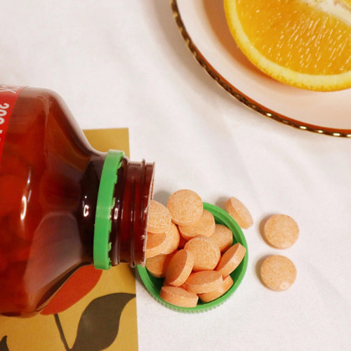 澳洲圣诺cenovis维生素C咀嚼片300粒萃益维VC片儿童成人无糖维C片 - 图0