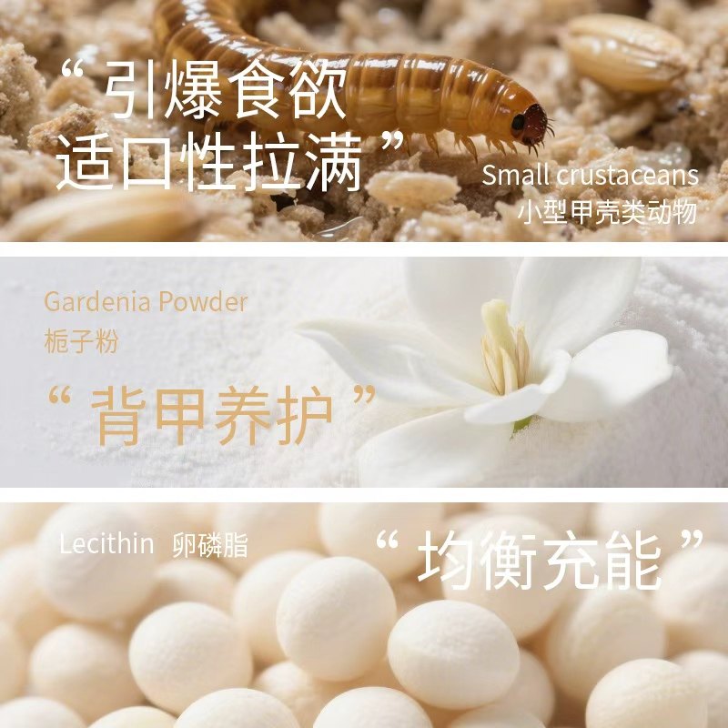 Gauroly高肉力5.0mm上浮型大颗粒高动物蛋白超级增体固甲宠物龟粮,淘宝优惠券,粉丝福利购,淘宝优惠卷