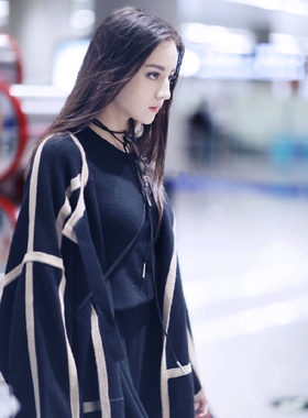 项链女潮锁骨链黑绳黑色暗黑系