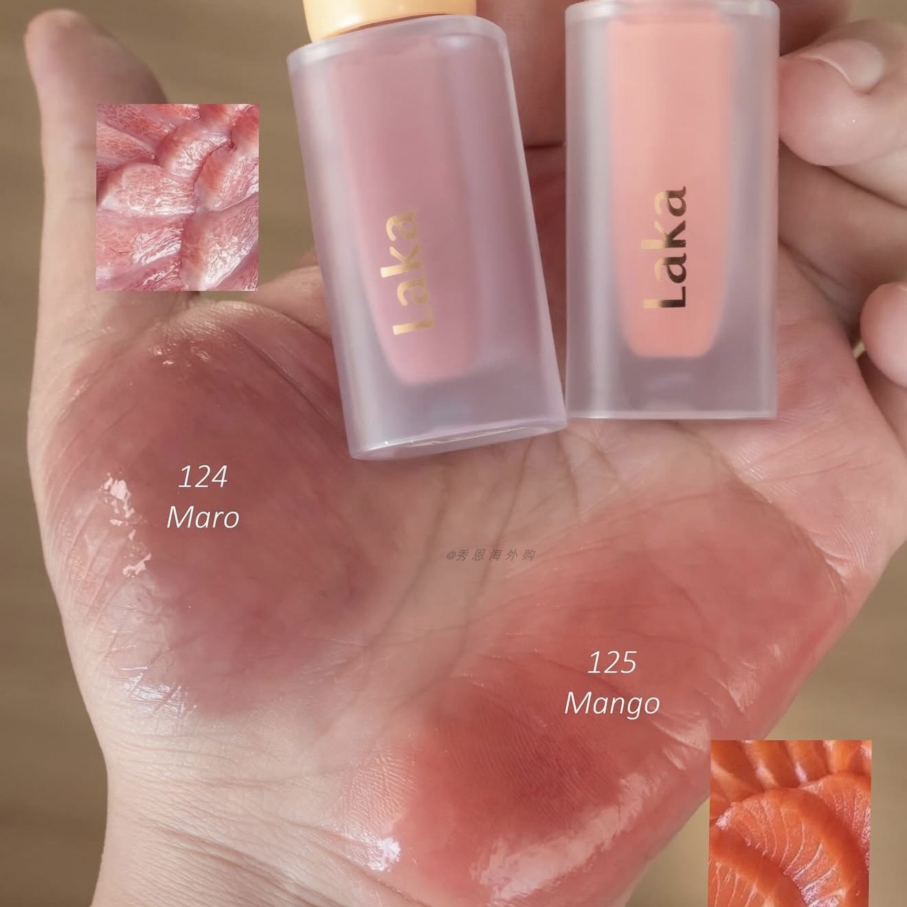 现货 韩国正品Laka Frutti Glam水润保湿光泽唇釉果汁染唇液 - 图0