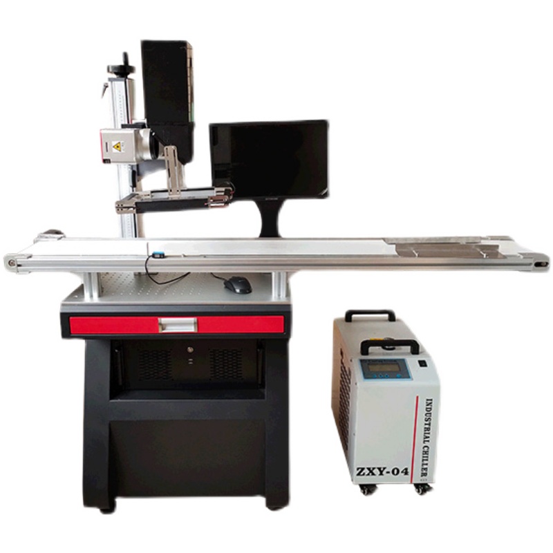 东莞CCD紫外视觉打印标机流水线雕刻字机二氧化碳打码机光纤镭射