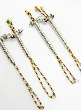 DIY手工编织佛珠计数器金刚星月菩提配件  藏式金刚杵金刚铃