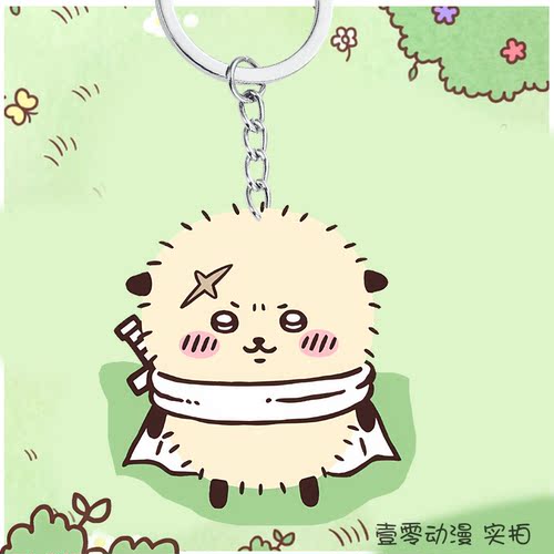 乌萨奇周边挂件嘲讽熊吉伊亚克力日单扭蛋同款摆件chiikawa钥匙扣 - 图3