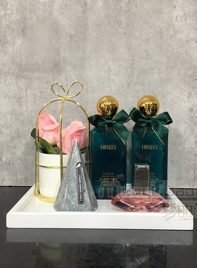 样板间卫生间浴室洗衣香水摆件