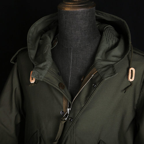 复刻M51 PARKA风衣鱼尾派克服M1951大衣军版长款男宽松阿美咔叽 - 图1