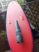 MRS kayrowing all-in-one paddle board thruster with built-in battery speed of 6-8 kilometres per hour