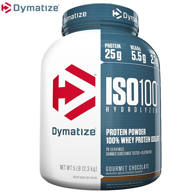 DYMATIZE狄马泰斯ISO100水解分离乳清蛋白粉5磅 whey蛋白健身增肌-图3